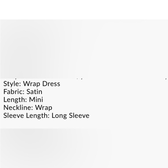 PLUS SATIN BELTED WRAP DRESS - Picture 6 of 7